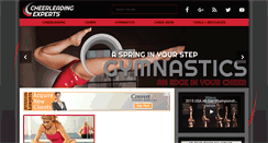 Desktop Screenshot of cheerleadingexperts.org